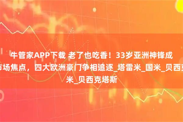 牛管家APP下载 老了也吃香！33岁亚洲神锋成转会市场焦点，四大欧洲豪门争相追逐_塔雷米_国米_贝西克塔斯